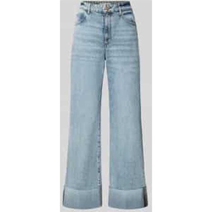 wide fit jeans van puur katoen model 'Rey'
