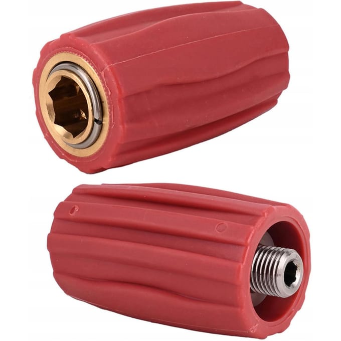 Rosfix Aansluiting Vervanging D12 QuickConnect - 1/4" m, 250 bar, 150°C - Geschikt voor Nilfisk, Kränzle