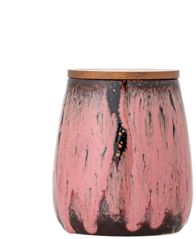 Bloomingville Voorraadpot aardewerk roze Rayen - 1L