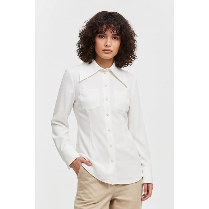 Odd Muse Fitted Shirt White Taglia: M | Magliette intime Outlet | Donna | Bianco