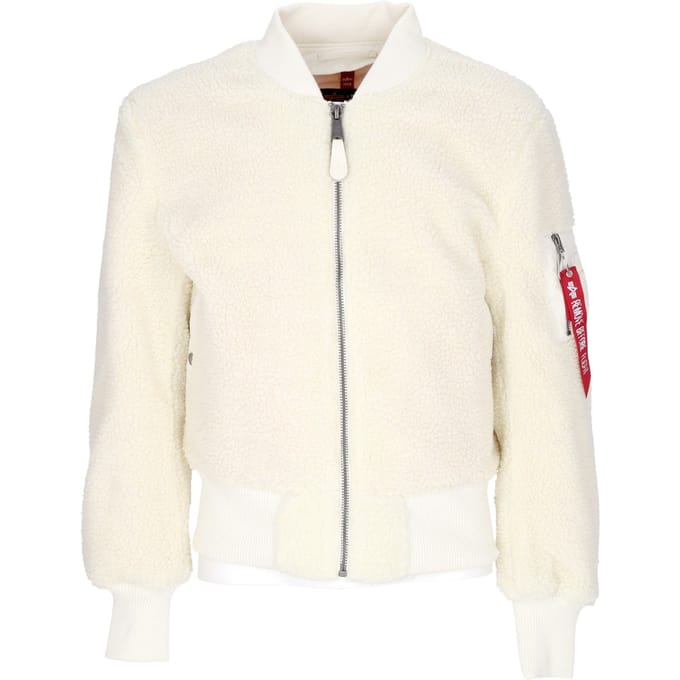Ma-1 Teddy gebroken witte herenbeer