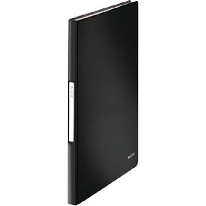 LEITZ presentatiemap Solid, voor A4-formaat, 40 hoesjes, zwart