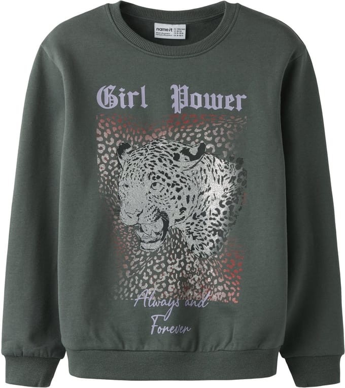 NAME IT - NKFBEO LS NREG SWEAT BRU BOX - Meisjes - Sweaters