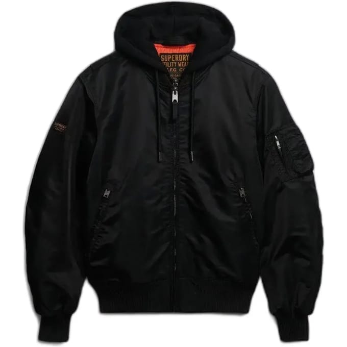 Superdry Ma1 Bomberjack Zwart S Man