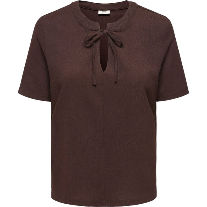 Jacqueline de Yong Jdydebbie ss v neck top jrs dia -