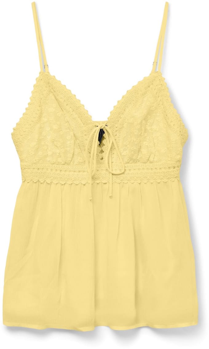 VERO MODA - VMDINA DETAIL SINGLET WVN EXP GA SB2 - Dames - Blouses