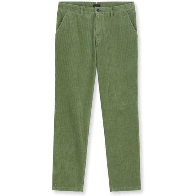 OLYMP Chino, Tapered Fit, Groen