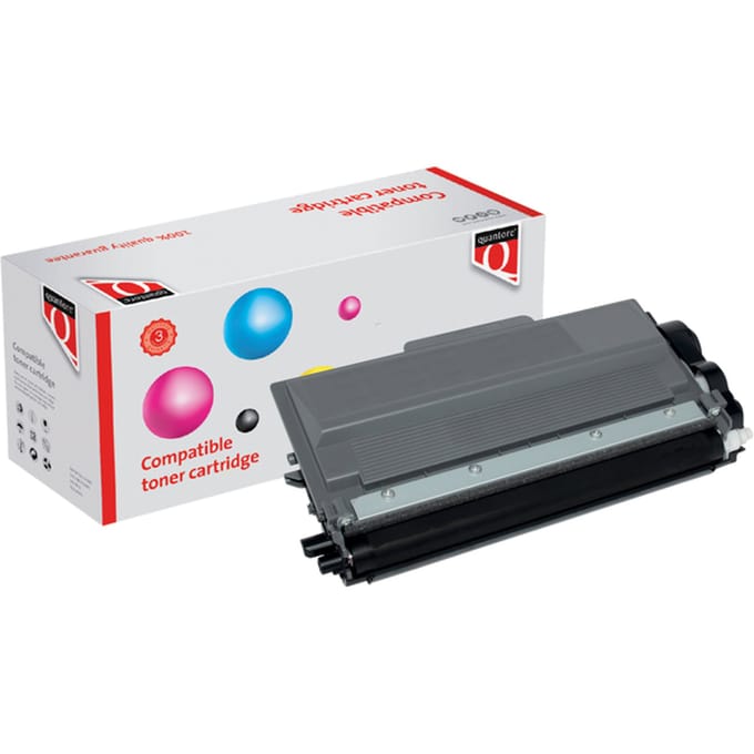 Toner Quantore alternatief tbv Brother TN-3390BK zwart
