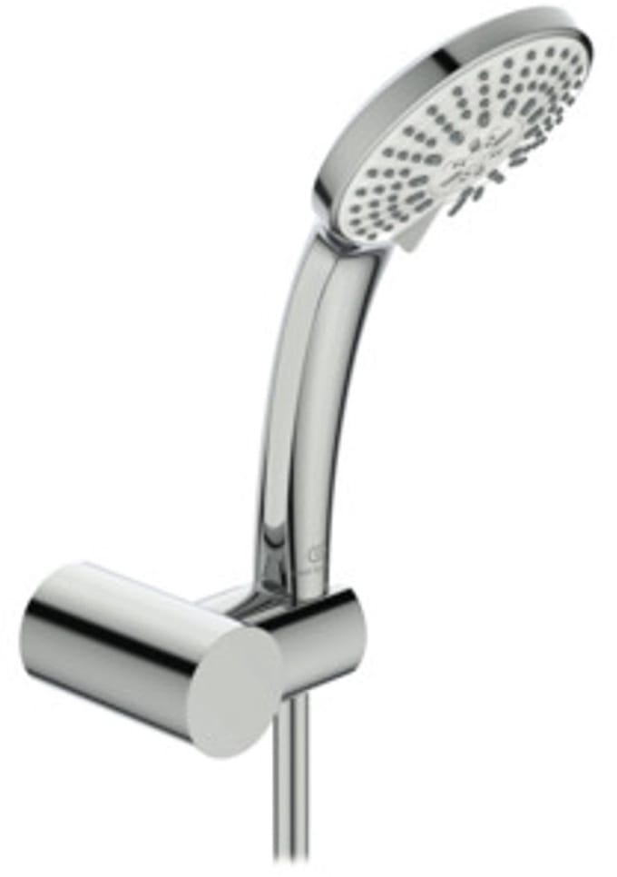Ideal Standard Idealrain badset: doucheslang 125cm handdouche 100mm 3 standen en verstelbare handdouchehouder chroom