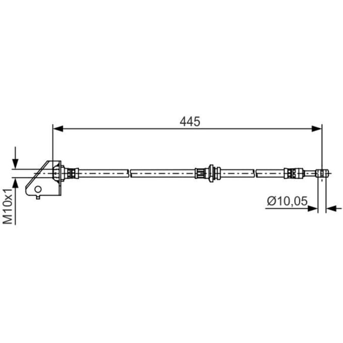 Remleiding BOSCH 1 987 481 497