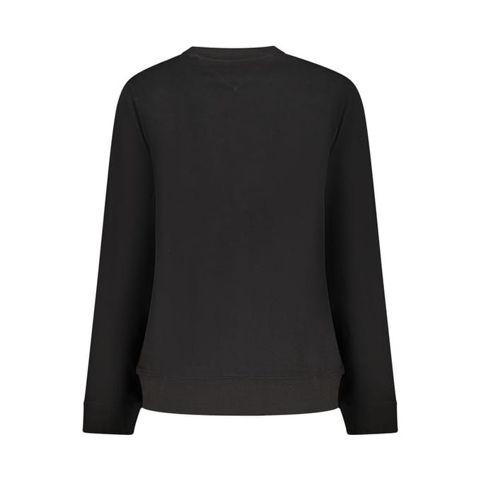 Tommy Hilfiger Zwarte Katoenen Dames Sweater