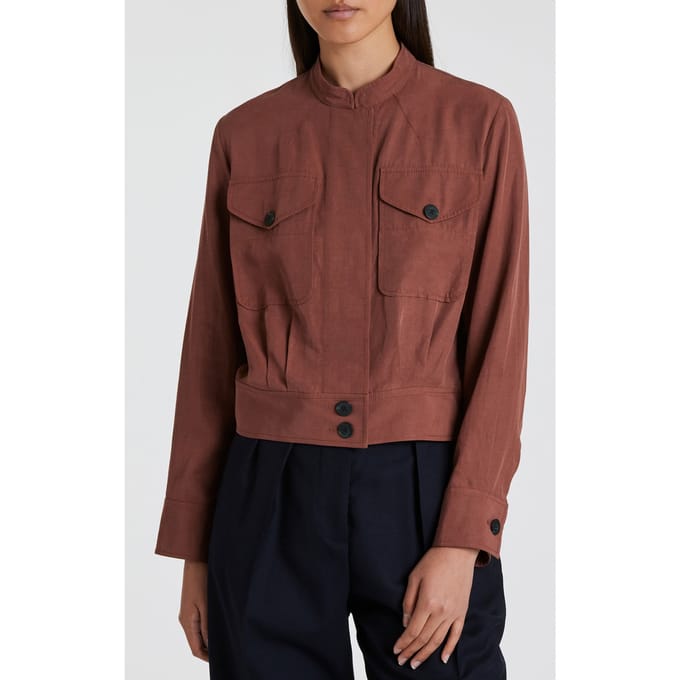 Paul Smith Womens Jacket Mauve Taglia: 44 | Giacche Outlet | Donna | Viola