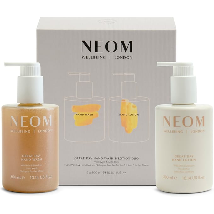 NEOM Great Day Hand Wash & Lotion Duo