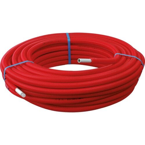 Fixomultix meerlagenbuis in mantel 16x2mm 100m rood