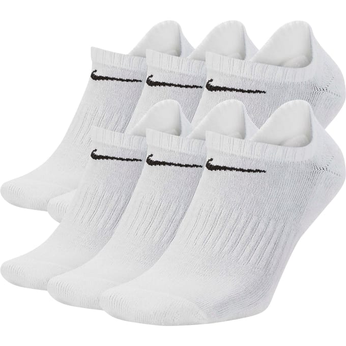 Nike 6-Pack No Show Sokken