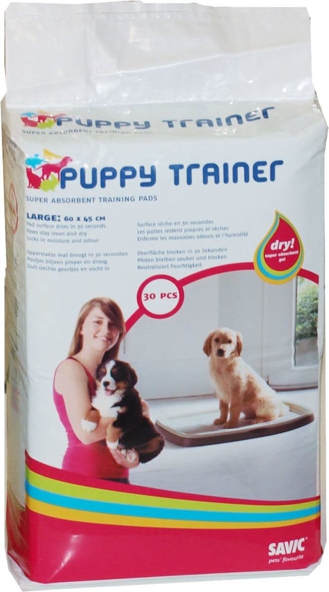 Savic Savic Puppy Trainer Navulpads Large 1 St À 30 St - Hondentoilet - 58 cm x 44 cm