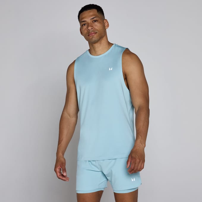 MP Heren Training Korte Mouw Tanktop - Ice - S