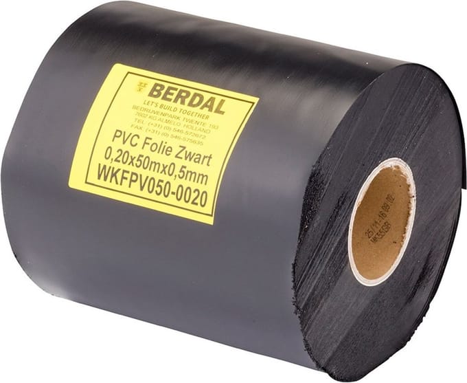 Pvc Foliestrook 0,5Mm 20Cm 50M
