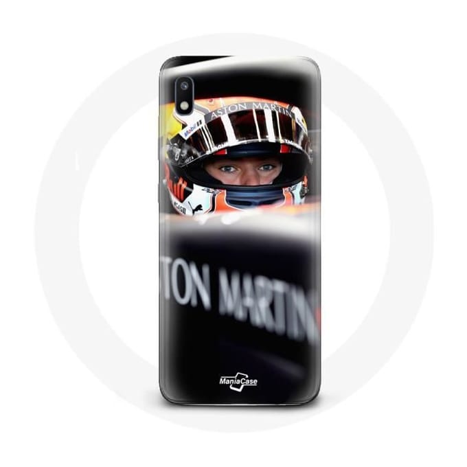 Case voor Samsung Galaxy A10 Formule 1 Max Verstappen Autocoureur