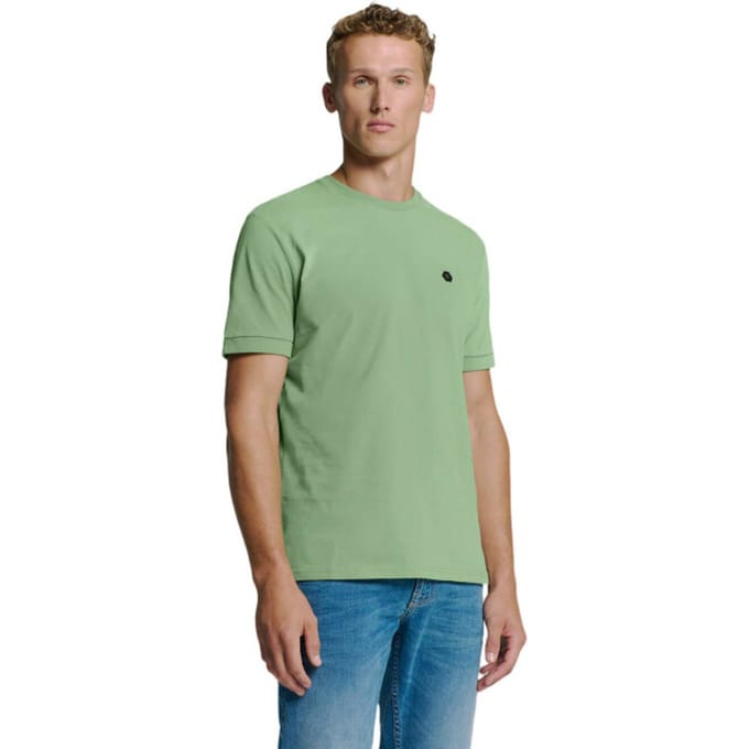 No Excess T-shirt Crewneck Peached Green Größe: S | Basic T-Shirts Outlet | Herren | Grün