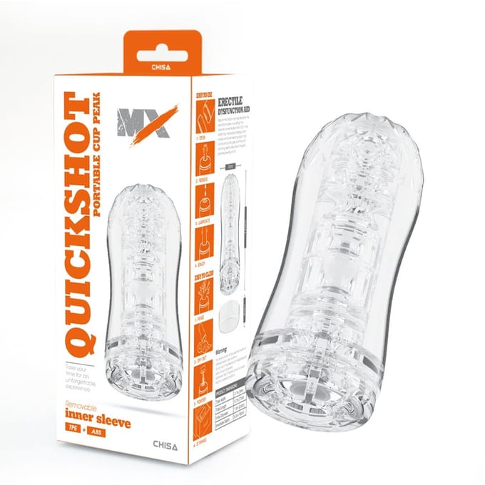 Chisa - Quickshot Portable Cup - Peak - Cup Masturbator - Transparant