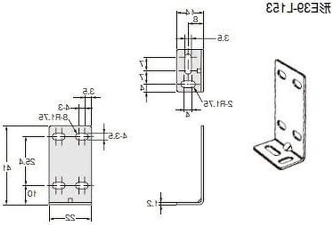 Foto-elektrische Sensor - Sensor Houder - Industriële Automatisering - Schroefsleuf M3 - 1 Stuk - Zwart