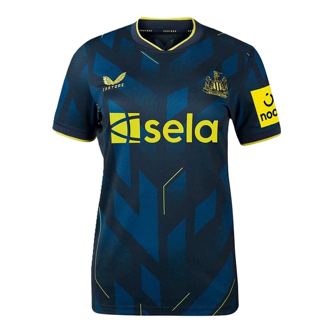 Castore Dames Newcastle United FC Voetbalshirt (Koolstof)