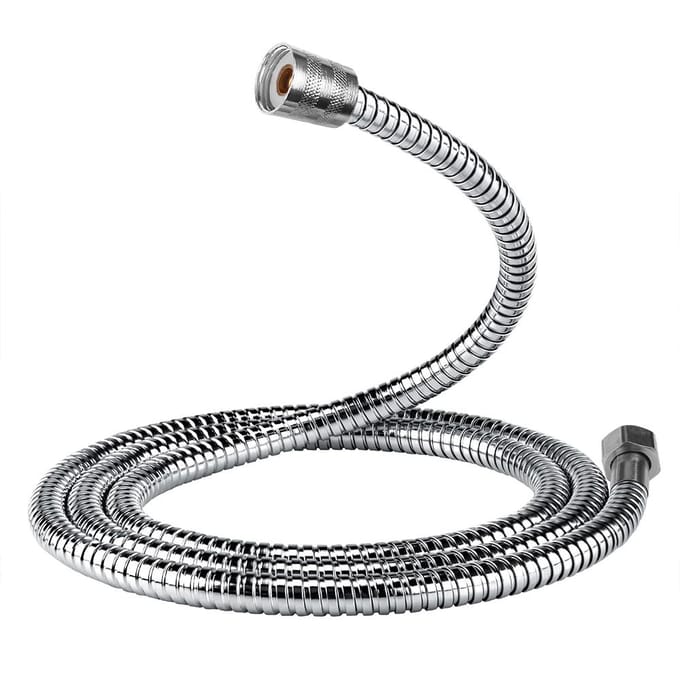 Tuyau de douche extra long en acier inoxydable, flexible, 3 m/2 m/1,5 m, avec insert et écrou, pour salle de bain 1.75m