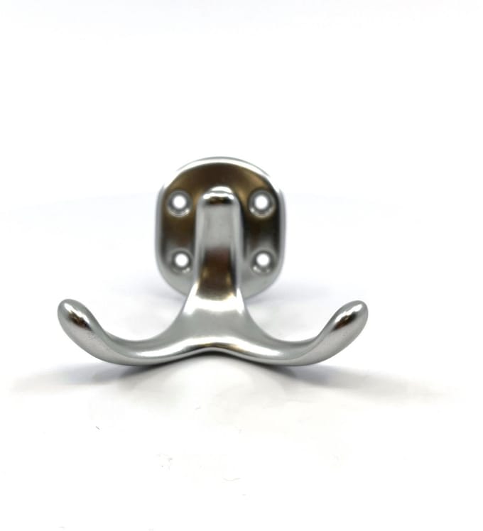 AVENUE DECORATION jashaak | 2-haaks | B 72 x H 50 mm | aluminium