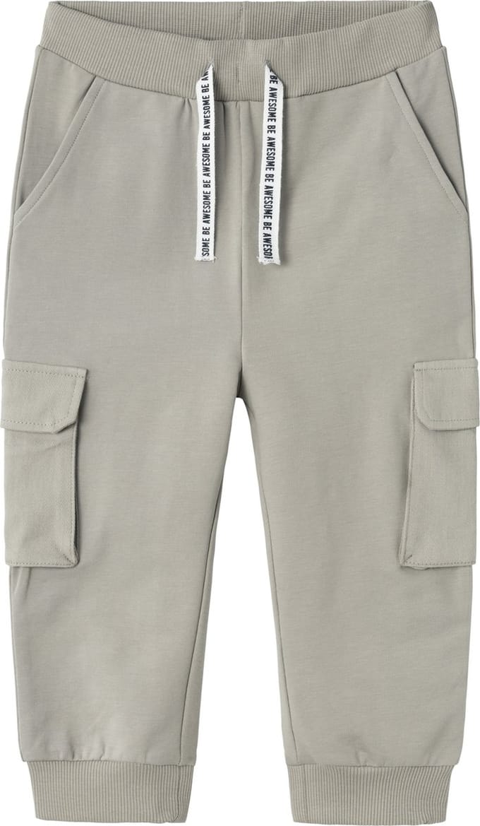 Name It mini jongens joggingbroek LUTIL Wild Dove Loose Fit - Maat 92