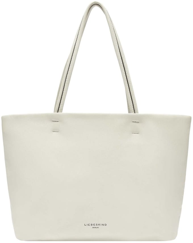 LIEBESKIND BERLIN Leren Schoudertas Hera Sheep Natural Shopper Milk Crème