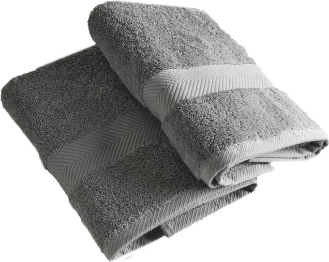Casilin Royal Touch - Hotel Kwaliteit - Pakket van 2 Badlakens - 65 x 125 cm- Eucalyptus Groen