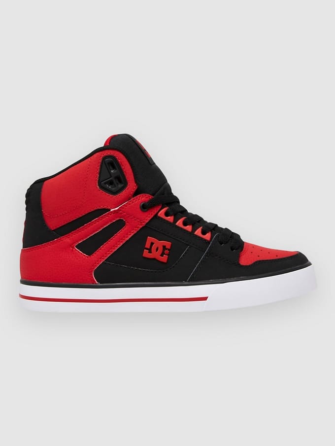 DC Pure High-Top WC Skate Schoenen rood