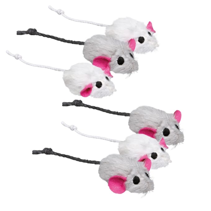 Pluche kattenspeeltje met kattenkruidkern Trixie (6x4)