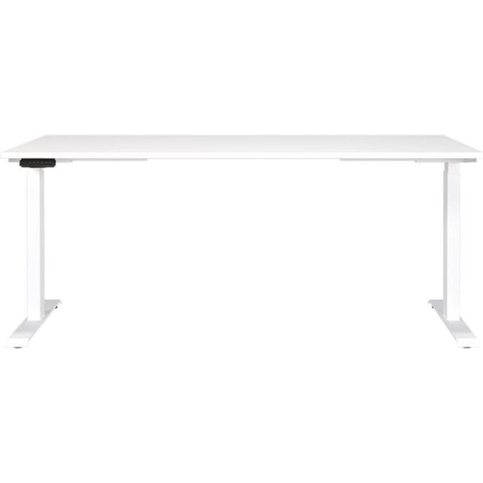 Zit-stabureau Hermoso | 180 X 80 X 120 Cm | Elektrisch Verstelbaar | Wit - Germania - Bureautafels - Wit - Spaanplaat