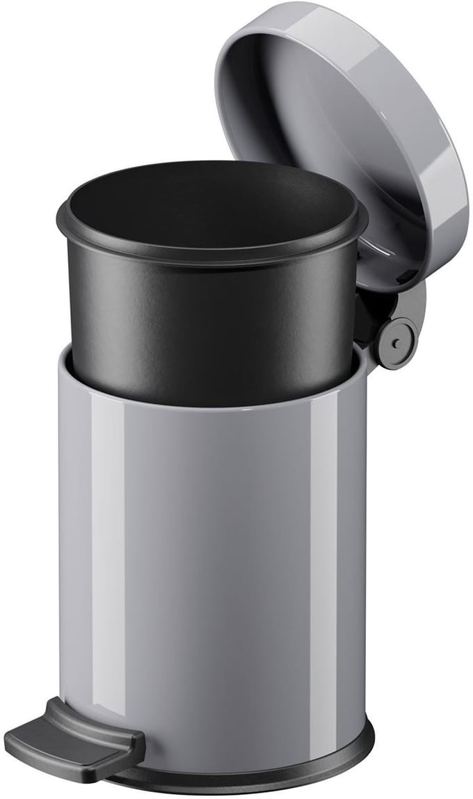 Hailo Solid S Pedaalemmer - 4 l - Zilver