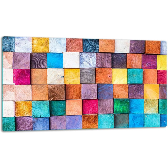 TMK ArtDeko - Snijplank - Mozaïek - 52x30 - Glas