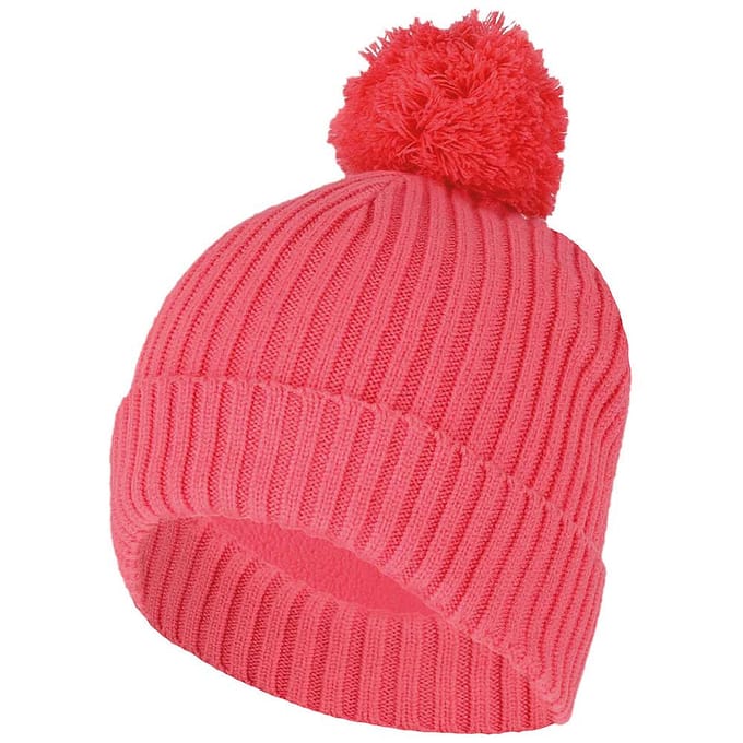 Baby Muts - Ribbed + Pompon - 1-2 Jaar - Roze