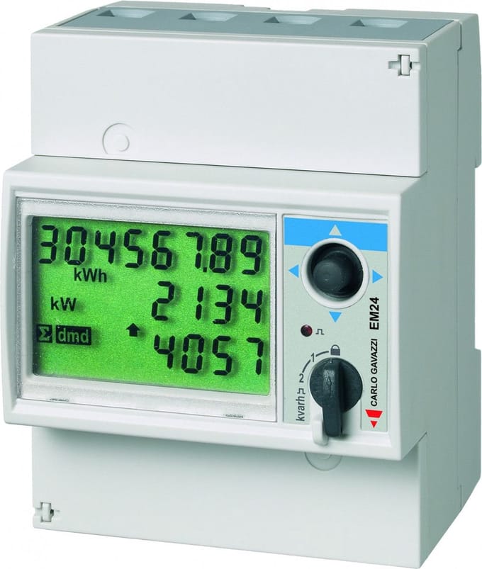 Energiemeter EM24 3-fase (max. 65A/fase) Ethernet