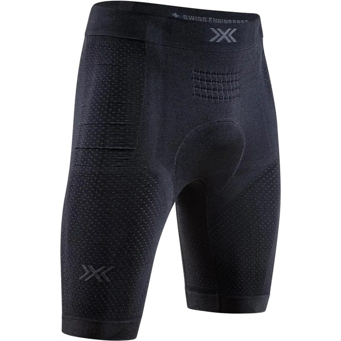 X-Bionic Xceed Ride Liner Shorts Heren - X Black/Rhino Grey - Maat S