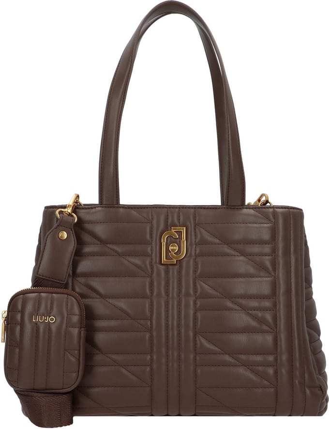 LIU JO Shopper Achala Tote Moro Light Donkerbruin