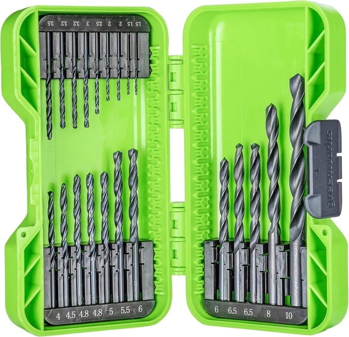 Metaalboren Set - HSS Boren - Metaal Boren - 135° Splitpunt - 1.5-10mm - Zwart