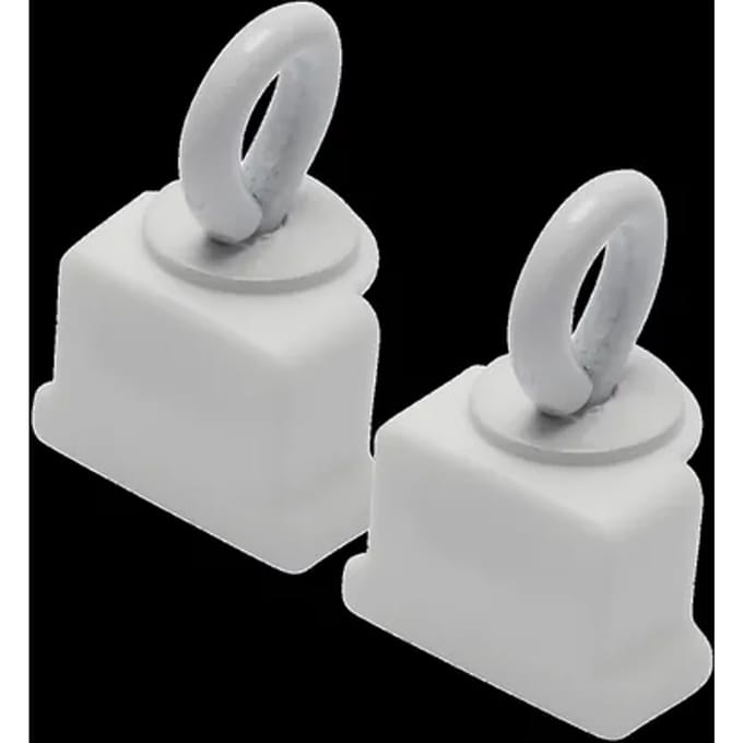 Witte Sencys Einddoppen Met Stoppers 2 Stuks