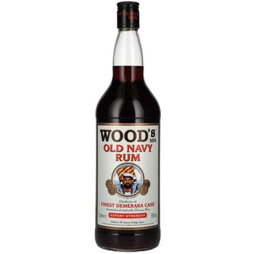 Wood & Co. WOOD'S 100 Old Navy Rum 57% Vol. 1l