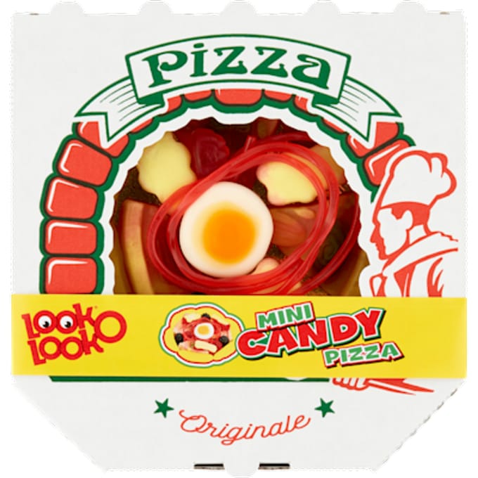 Mini snoep pizza