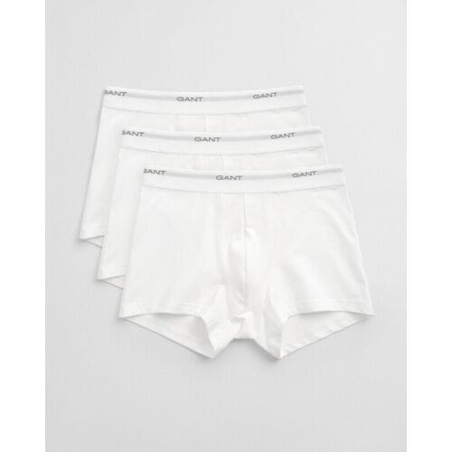 Gant Ondermode Core Trunk 3Pack Wit / male