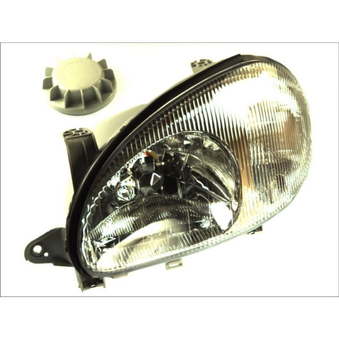 Koplampen DEPO 222-1104L-LDEMN, links