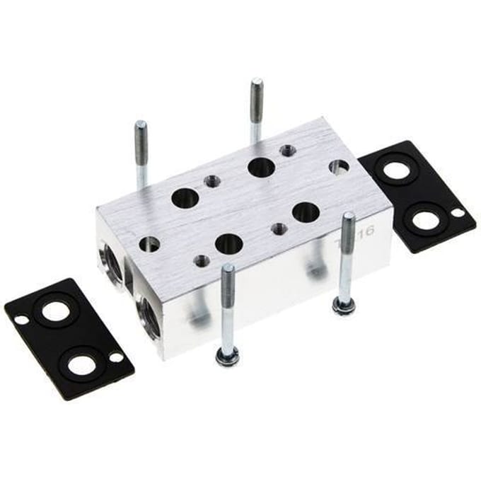 Manifold 2-Stations E.MC 3/2-weg