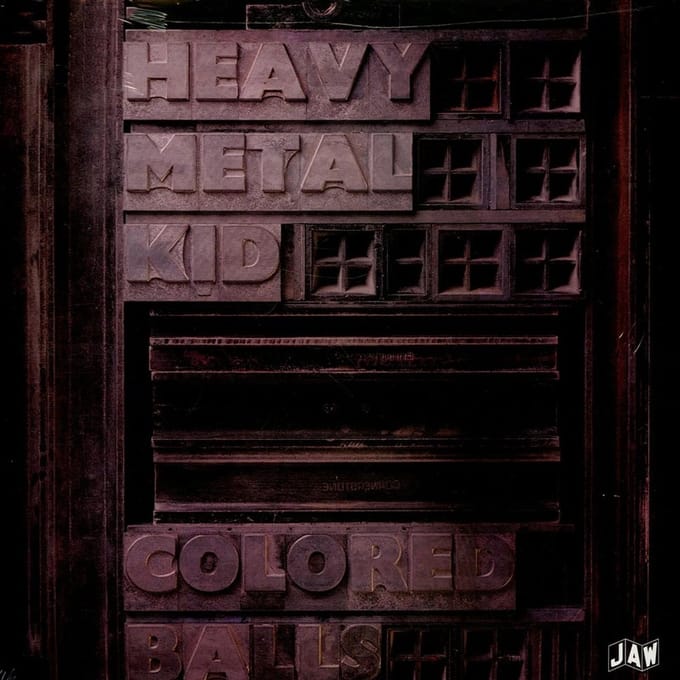 Coloured Balls - Heavy Metal Kid (LP)