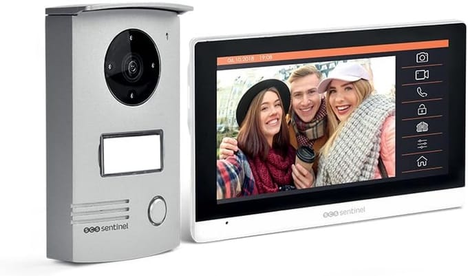 Bedrade Video Deurintercom met 7 Inch Touchscreen en Nachtzicht